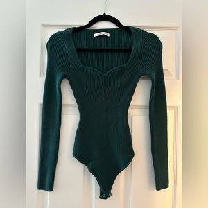 Abercrombie knit bodysuit -XS